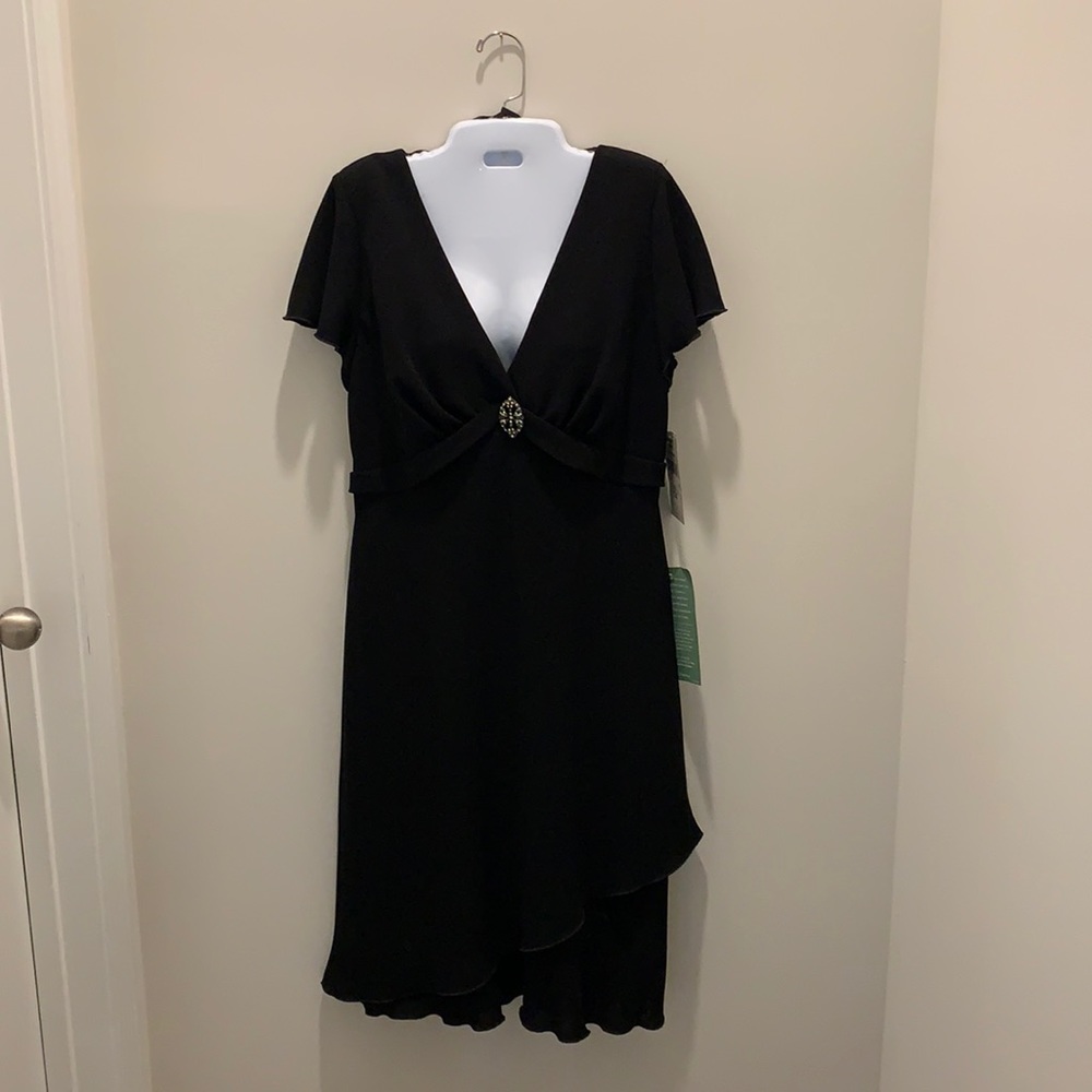 SL Fashions Little black dress NWT 14